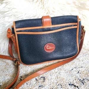Vintage Leather Dooney and Bourke Crossbody Purse